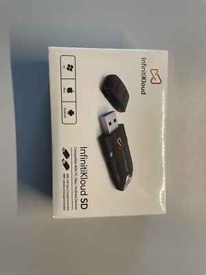 USB INFINITIKLOUD SD Lade-Dongle NEU OVP m