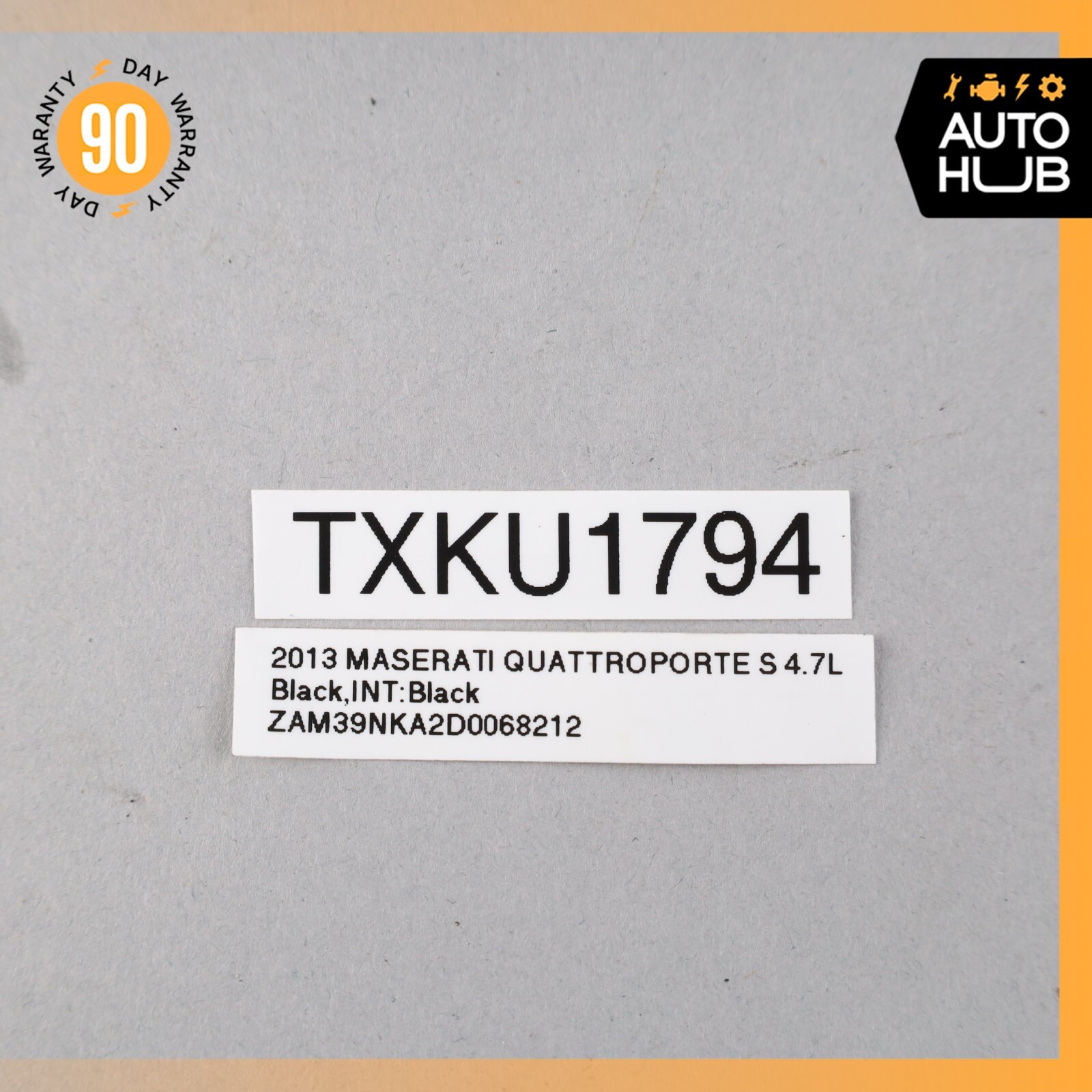 11-19 Maserati Quattroporte M139 S GranCabrio Front Left Upper Control Arm OEM