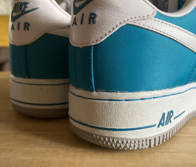 Nike Air Force 1 Low Tropical Teal Blue Turquoise Rare 2013 Size 12 VGC Green Nike Air Force 1 Low Tropical Teal Blue Turquoise Rare 2013  main image 4