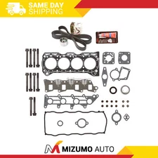Head Gasket Set Timing Belt Kit Fit 95-97 Suzuki Swift Geo Metro 1.3 8V G13BA