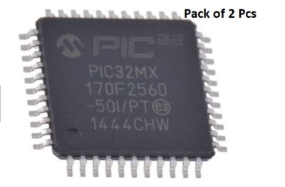 Microchip 32bit PIC Microcontroller 50MHz - PIC32MX170F256D-50I/PT