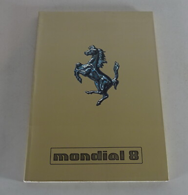 Owner's Manual / Uso e manutenzione / Notice d´entrien Ferrari Mondial 8 von 198