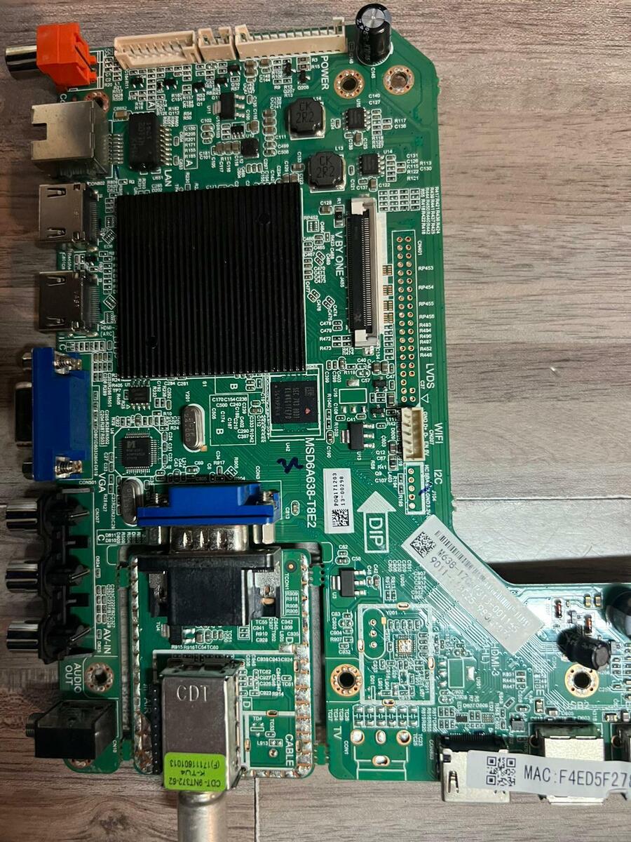 Original MSD6A638-T8E2 TV Main Borad FOR PHILIPS 50PUT6002 Original MSD6A638-T8E2 TV Main Borad FOR PHILIPS 50PUT6002