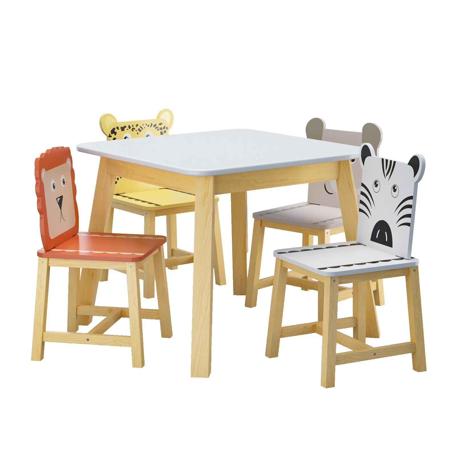 Solid Wood Play Tables & Chairs for Kids & Teens