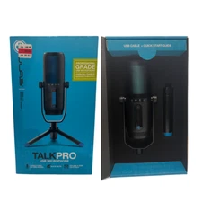 JLab Talk Pro USB Condenser Microphone Profesional Stereo Studio Recording Kit