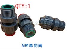 1pc  Check valve DN15 interface thread diameter 32mm for 90-500L diaphragm pump