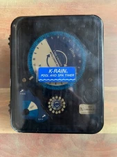 K-Rain Original Pool and Spa Timer - 24 Hour 14 Day - 110v or 220v