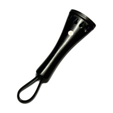 Violin Ebony Tailpiece Wood 1/16 Size String Accessory Abalone Eye Inlaid