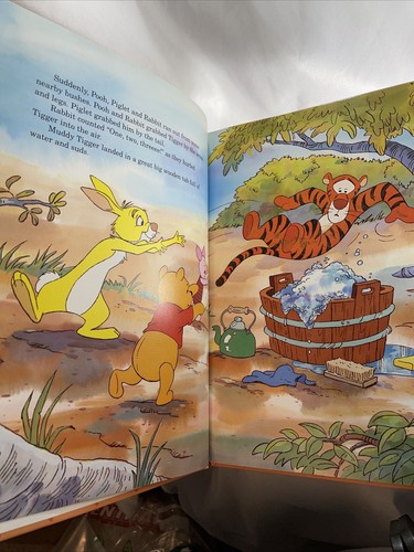 Disney's The New Adventures of Winnie the Pooh: Stripes Large Hardcover Kid Book - Picture 9 of 10