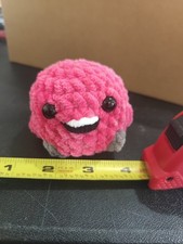 Handmade Crocheted Flamingo Toy New