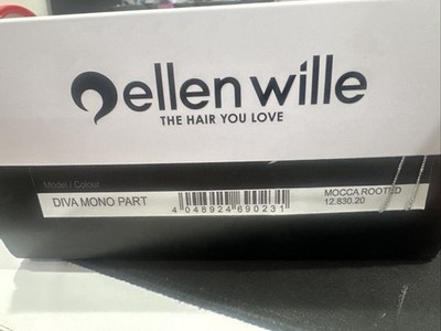 Ellen Wille Hairpower Wig Diva Mono Part Color Mocca Rooted 12.830.20