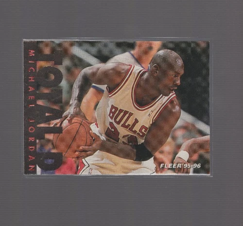 Michael Jordan 1995-96 Fleer Total D Insert #3
