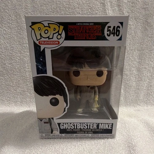 Funko Pop! Ghostbuster Mike #546 Stranger Things Vinyl Figure Television