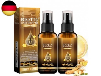 Biotin Hair Growth Spray 2 Stück, Haarwachstum Serum mit Biotin zur 