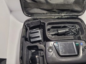 SEGA Game Gear Handheld Console 2 Games Bag And Car Charger - Read Description 