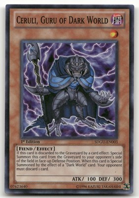 Ceruli, Guru of Dark World LP Structure Deck: Gates of the Underworld YuGiOh