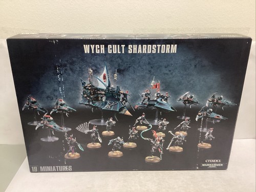 Warhammer 40k DRUKHARI WYCH CULT SHARDSTORM army box CM4720 - Picture 1 of 6