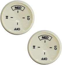 2PCS Baseboard Heater Thermostat Temperature Control Dial Knob Replacement Base