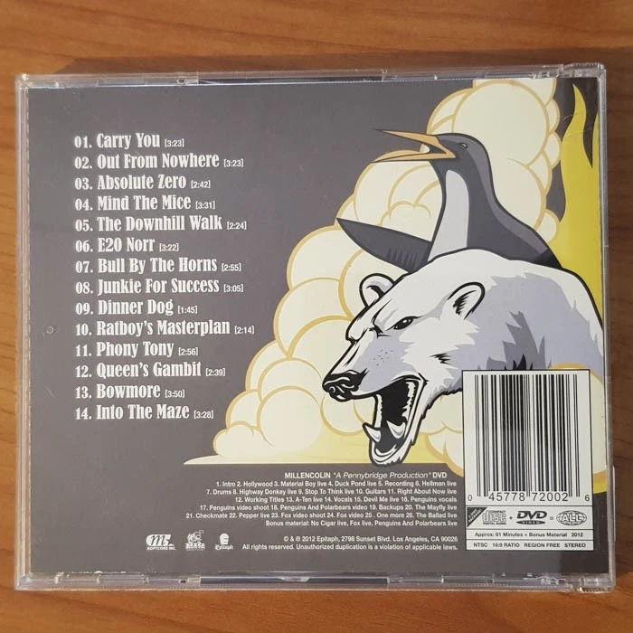 MILLENCOLIN The Melancholy Connection  VG/EX(CD+DVD) - Bild 4 von 4