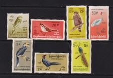 Burma - #181-187 - 1964 Birds, cat. $ 52.90