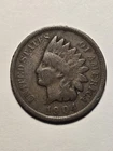 1904 Indian Head Cent 1c Circulated Penny Very Good Details, Exact Coin Shown