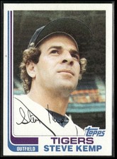 1982 Topps #670 Steve Kemp
