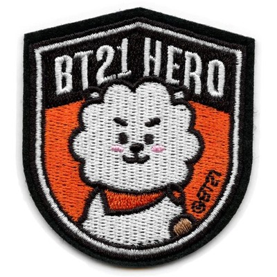 BT21 Hero RJ Patch BTS Jin Embroidered Iron On
