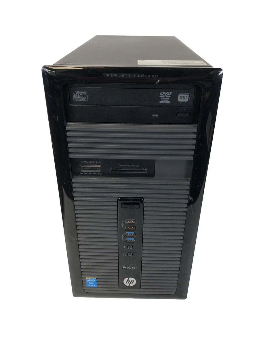 PC De Bureau HP ProDesk 400 G1 MT Reconditionné - I3-4130, 16Go RAM, 500Go, Windows 10, Wifi