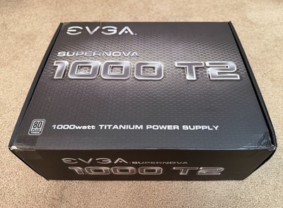 EVGA Supernova 1000 T2 80+ Titanium 1000W Power Supply 220-T2-1000