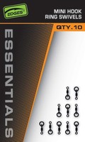 Fox Edges Essentials Mini Haken Ring Wirbel / Karpfen AngelzubehöR