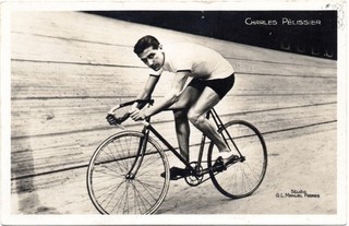 cpa Cyclisme : Charles Pélissier (photo Manuel)
