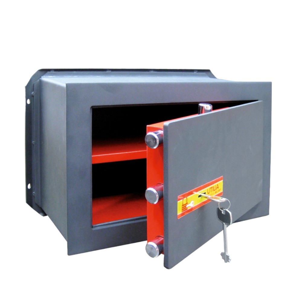 Cassaforte Incasso Muro Utilia 42x19.5x28 cm Acciaio Antiscasso Prezzo