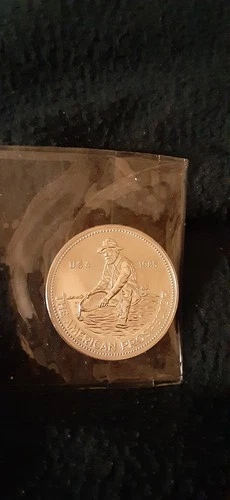 PROSPECTOR 1 TROY OZ .999 FINE SILVER UNITED STATES SILVER ROUND COIN USA SILVER