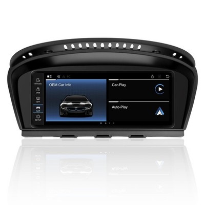 Autoradio CarPlay Android Display für BMW E60 E90 CCC 8,8 Zoll Linux Navi Set