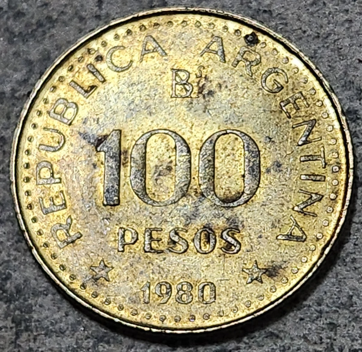 未经认证1980 阿根廷硬币| eBay
