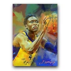 Victor Oladipo Art Card Limited 2/50 Edward Vela Signed (Indiana Pacers)