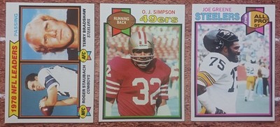 1979 Topps Football - HIGH GRADE SET BREAK - Pick Your Card - #1-250 NR/NM-MT