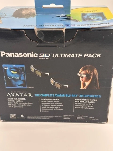 New Panasonic TY-EW3D2MMK2 3D Ultimate Pack (Avatar 3D + 2 Rechargeable Glasses) - Image 4 of 4