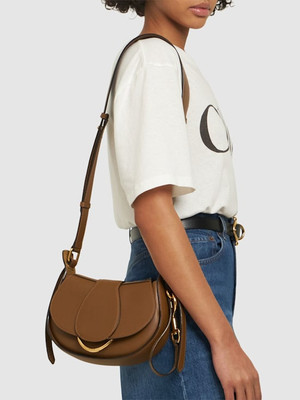 【関税&送料込】Chloe Chloe Ride Small Shoulder Bag In Leath Chloé - Small Chloe Ride leather shoulder bag - Dark Khaki
