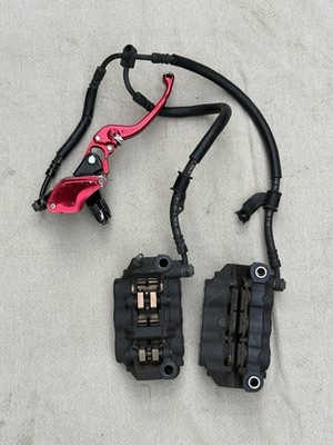 2007-2008 Yamaha YZF-R1 R1 OEM Front Brake Calipers L&R Master Cylinder Radial 