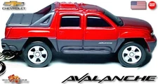 🎁🚦🆕 HTF RARE KEY CHAIN RED CHEVROLET AVALANCHE CUSTOM Ltd Ed.💕GREAT GIFT💕🎁