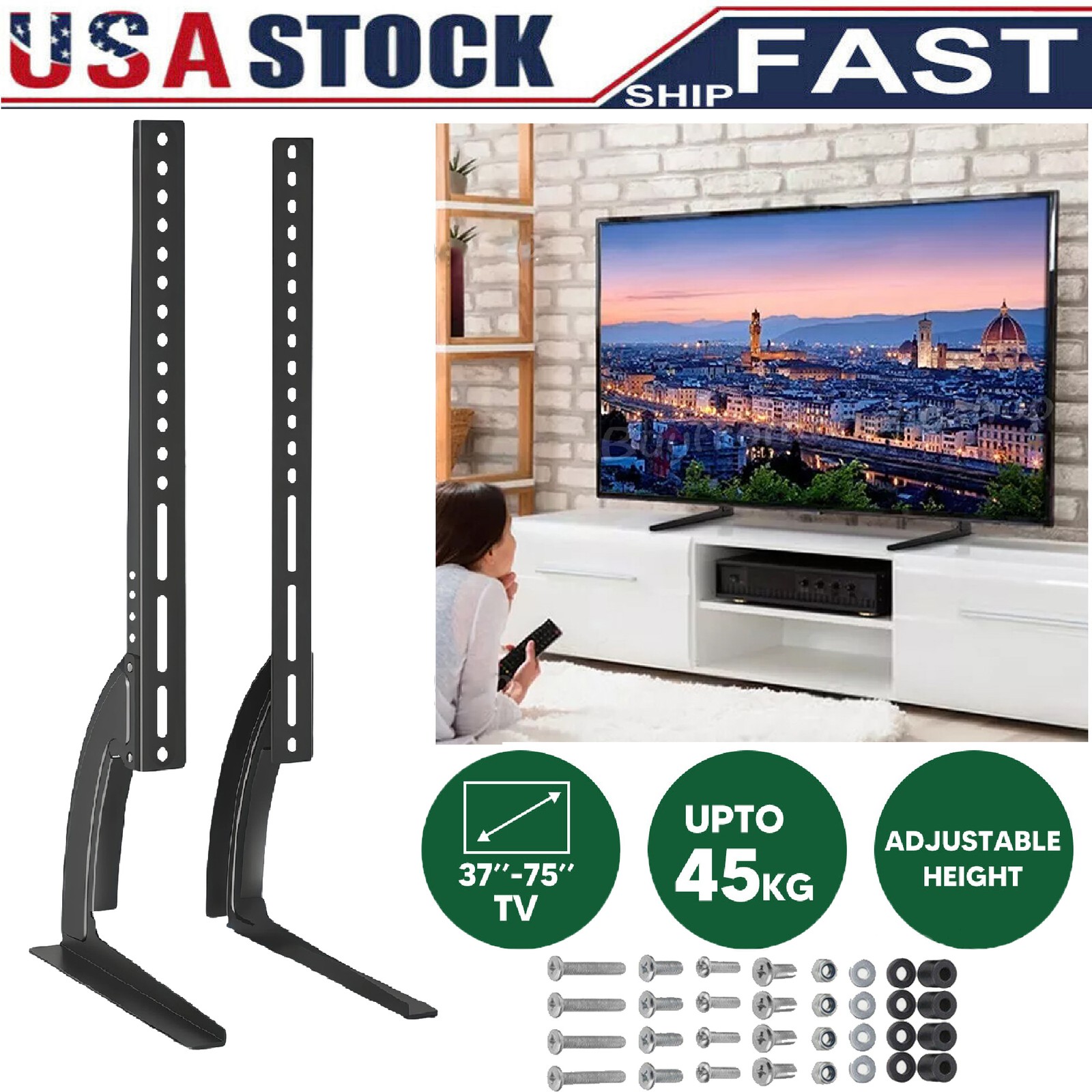 Bracket Legs Table Top Desktop Lcd Led Plasma Mount