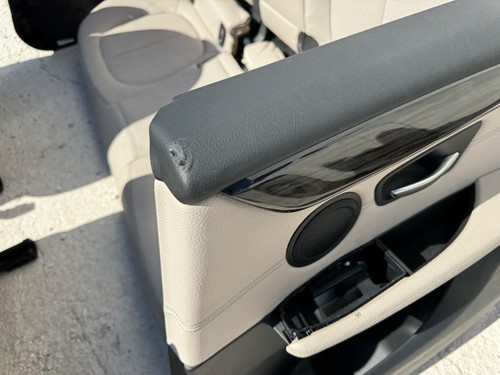 BMW SERIE 2 ACTIVE TOURER F45 F46 TAPPEZZERIA INTERNI IN PELLE BEIGE - Foto 14 di 18