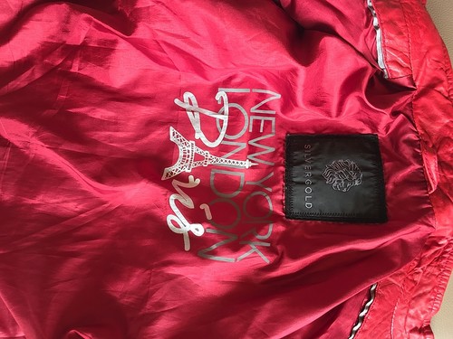 NEU Damen Jacke Leder Gr.36 Silvergold - Bild 7 von 11