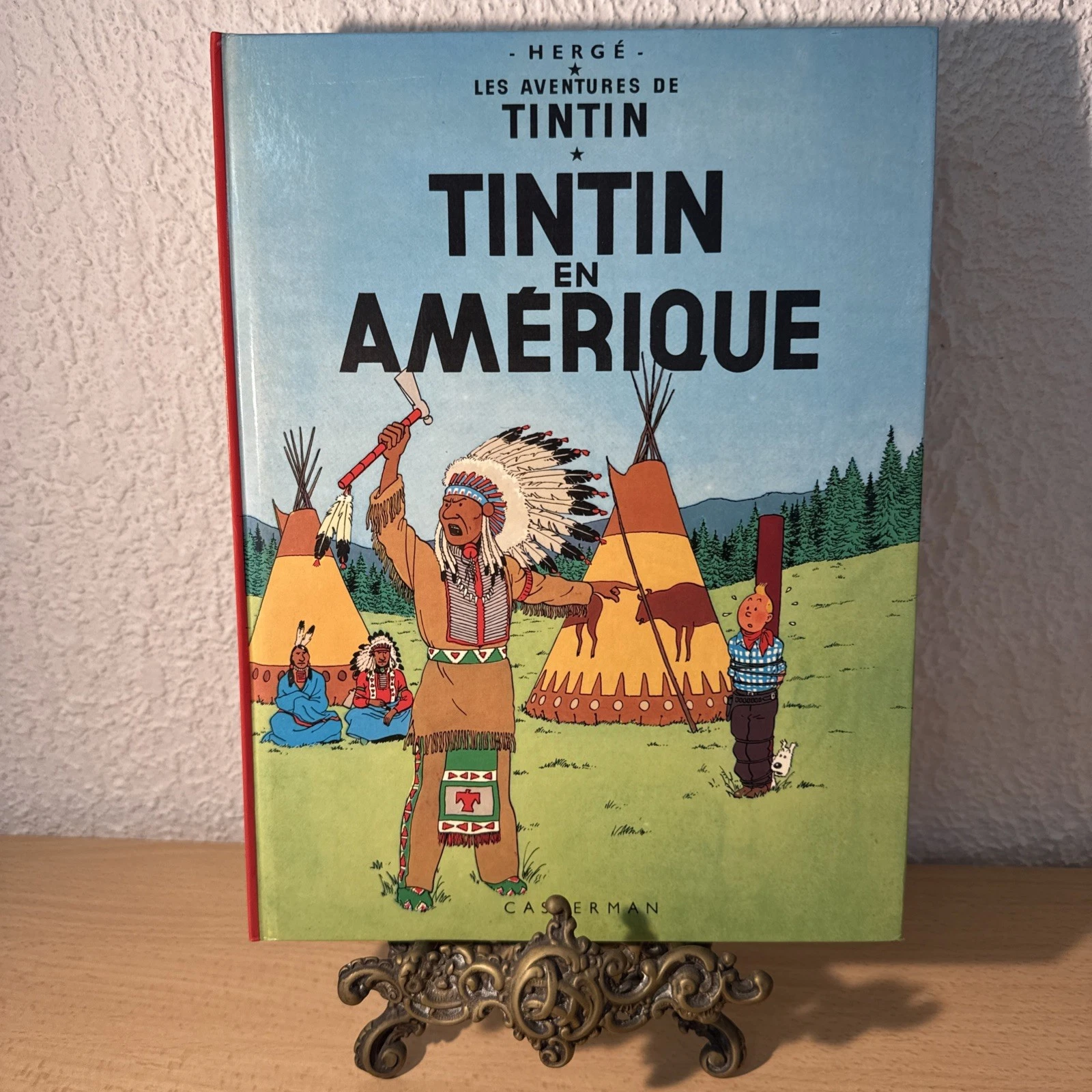 BD Les Aventures De Tintin , Tintin En Amérique 1947