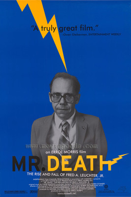 MR. DEATH Movie POSTER 27x40 B Fred A. Leuchter Jr. Robert Jan Van Pelt David