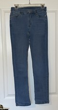 Denim  Co. Easy Stretch Denim Regular Straight-Leg 5-Pocket Jeans Reg 4 A455576