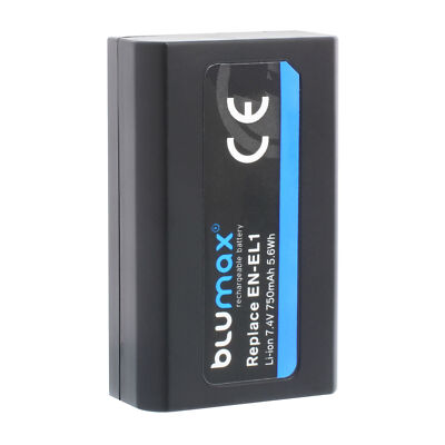 Blumax Akku passend für Nikon EN-EL1 NP-800 Coolpix 4500, Coolpix 4800 750 mAh 