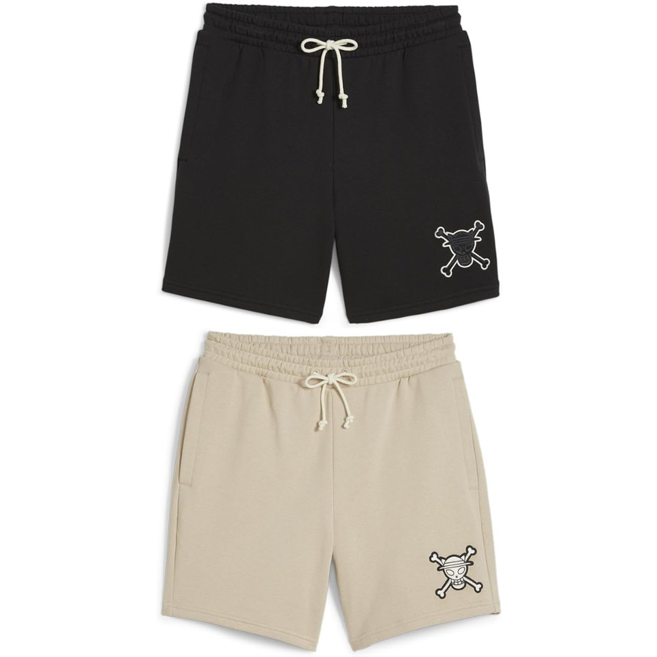 Pantalones cortos informales para hombre PUMA x One Piece sudaderas de 7 pulg...
