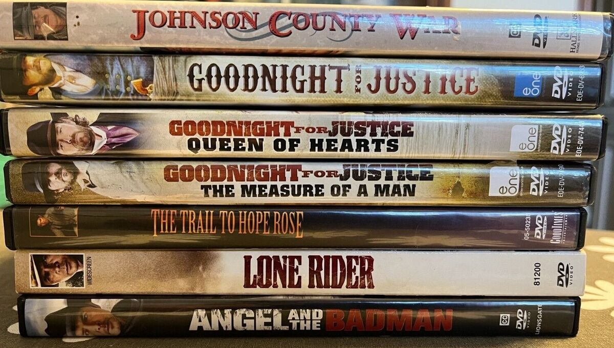 Classic Western DVD Movies - Lou Diamond Phillips, Luke Perry, Tom Berenger